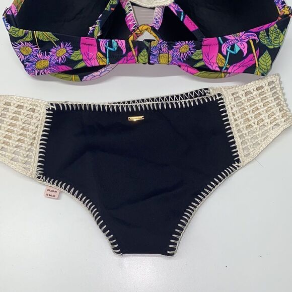 🔥VICTORIA SECRET SWIMSUIT 2 pc 34DD push-up //Small New #8 - Picture 6 of 8